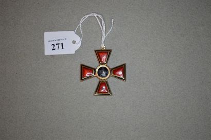 RUSSIE
ORDRE DE SAINT-VLADIMIR
Croix de 4e...