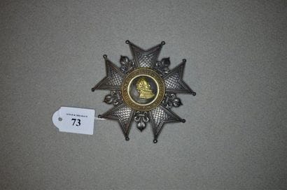 FRANCE
ORDRE DE LA LÉGION D'HONNEUR - RESTAURATION
Plaque...