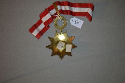PORTUGAL
ORDRE DU MÉRITE INDUSTRIEL
Bijou...