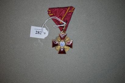 RUSSIE
ORDRE DE SAINTE-ANNE
Croix de 3e classe...