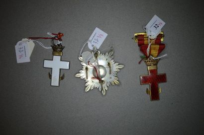 ESPAGNE
ORDRE DU MÉRITE NAVAL
Ensemble de...