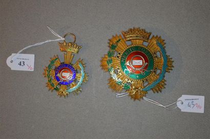 ESPAGNE
ORDRE DU MÉRITE POSTAL, fondé en...