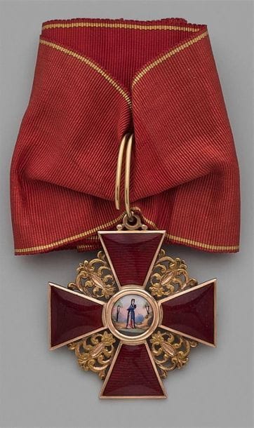 RUSSIE
ORDRE DE SAINTE-ANNE
Bijou de 1re...