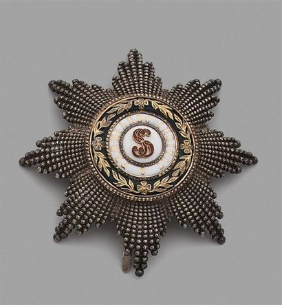 RUSSIE
ORDRE DE SAINT-STANISLAS
Luxueuse...