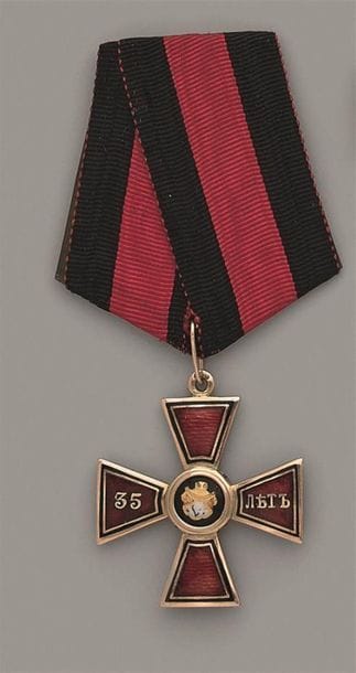 RUSSIE
ORDRE DE SAINT-VLADIMIR
Croix de 4e...