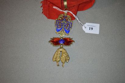 ESPAGNE
ORDRE DE LA TOISON D'OR, fondé en...