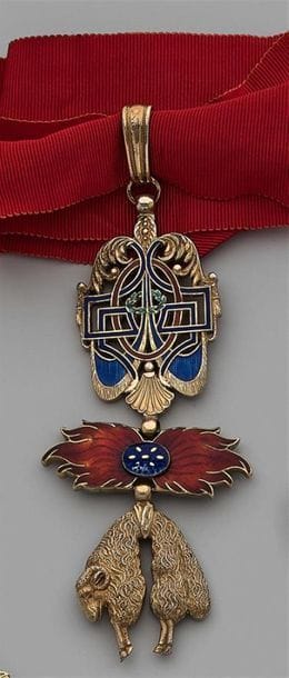 ESPAGNE
ORDRE DE LA TOISON D'OR, fondé en...