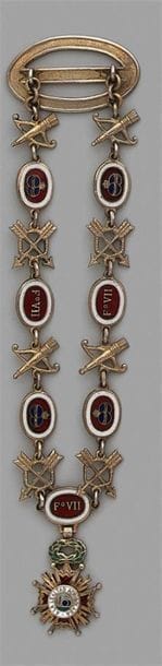 ESPAGNE
ORDRE D'ISABELLE LA CATHOLIQUE 
Collier...