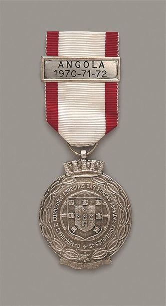 PORTUGAL
MÉDAILLE DES CAMPAGNES ET SERVICES...