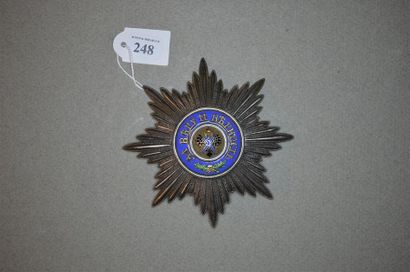 RUSSIE
ORDRE DE SAINT-ANDRÉ
Plaque de chevalier...