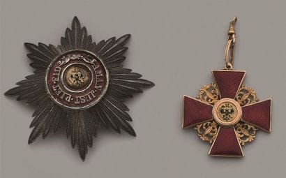 RUSSIE
ORDRE DE SAINTE-ANNE
Ensemble de 1re...