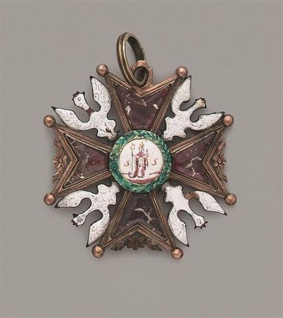 POLOGNE
ORDRE DE SAINT-STANISLAS, fondé en...