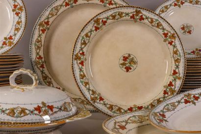 VINTAGE P.B. & Co
Partie de service de table,...