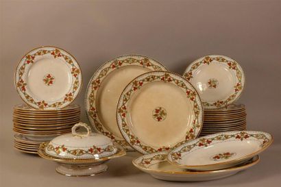 VINTAGE P.B. & Co
Partie de service de table,...