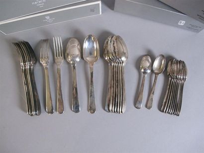 PUIFORCAT
Ensemble de couverts en argent...