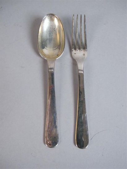 PUIFORCAT
Ensemble de couverts en argent...