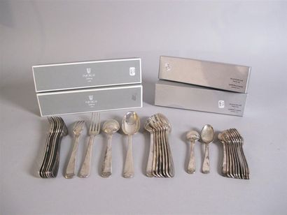PUIFORCAT
Ensemble de couverts en argent...