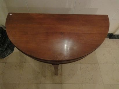 Table de salle à manger en bois naturel,...
