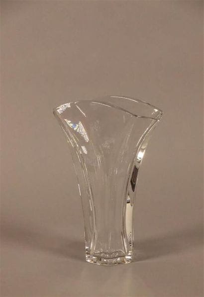 BACCARAT
Vase à col évasé en cristal, la...