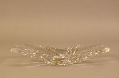 BACCARAT
Coupe de présentation oblongue en...