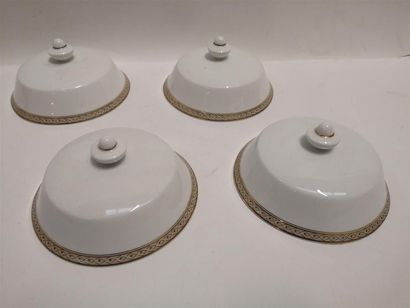 BERNARDAUD
Vingt cloches en porcelaine du...