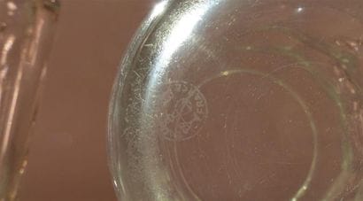 BACCARAT
Trois vases en cristal de modèles...