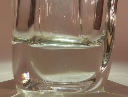 DAUM France
Vase, signé.
Haut. : 20,5 cm