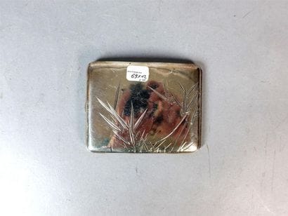 Lot de 4 boites en argent (Poids : 202 g)...