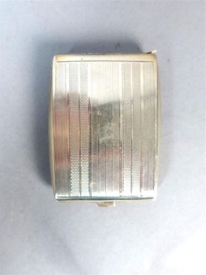 Lot de 4 boites en argent (Poids : 202 g)...