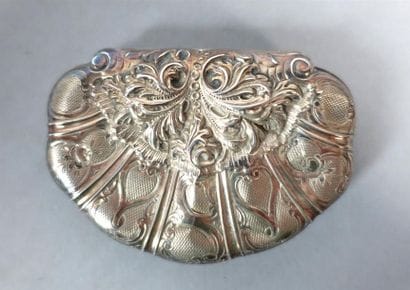 Lot de 4 boites en argent (Poids : 202 g)...