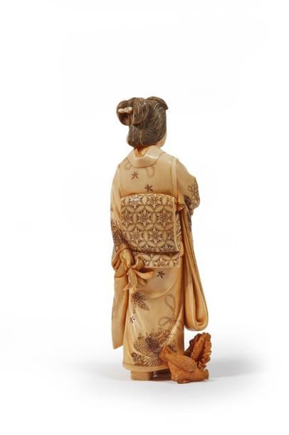 JAPON - Époque MEIJI (1868-1912)
Okimono...