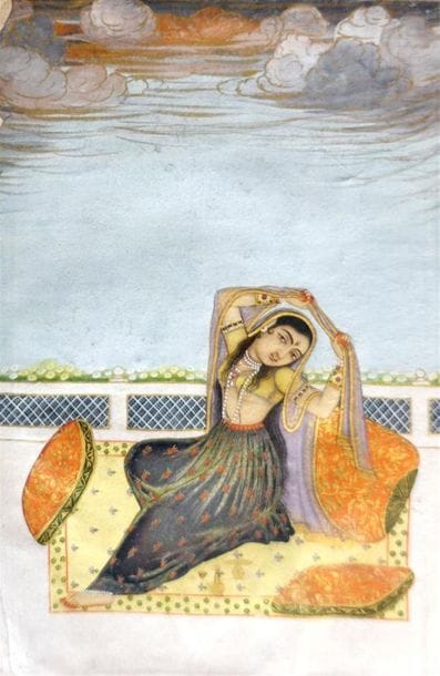 INDE, Lucknow ou Awadh - Findu XVIIIe siècle...
