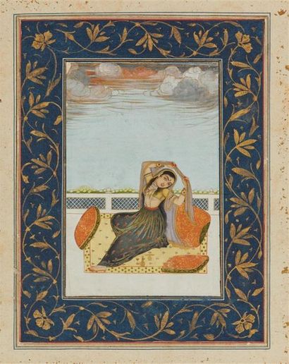 INDE, Lucknow ou Awadh - Findu XVIIIe siècle...