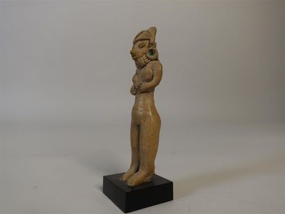 MEXIQUE, Michoacan
Statuette féminine en...