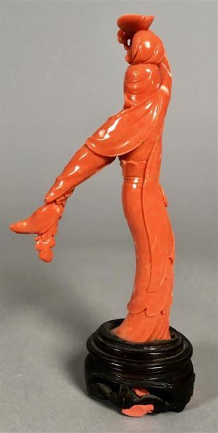 CHINE - Début du XXe siècle
Statuette en...