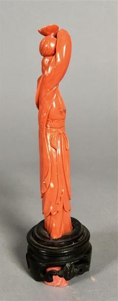 CHINE - Début du XXe siècle
Statuette en...