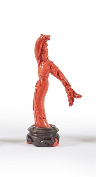 CHINE - Début du XXe siècle
Statuette en...