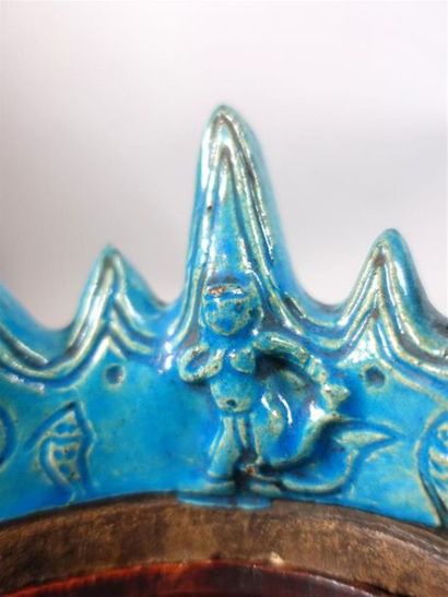 CHINE - Époque KANGXI (1662-1722)
Porte pinceaux...