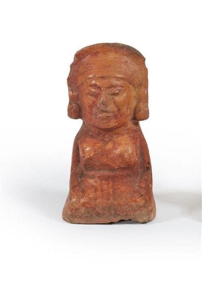 MEXIQUE - Tardif
Statuette féménine assise...