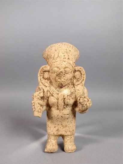 ÉQUATEUR, La Tolita - 400 av.-500 après J.C.
Statuette...