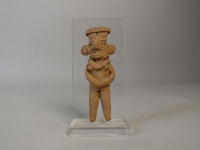 MEXIQUE, Michoacan
Statuette en terre cuite...