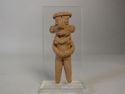 MEXIQUE, Michoacan
Statuette en terre cuite...