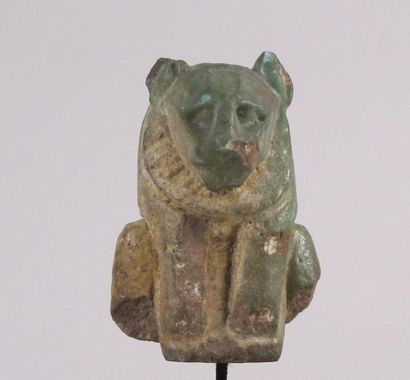 EGYPTE, Basse-Époque
Buste d'amulette représentant...