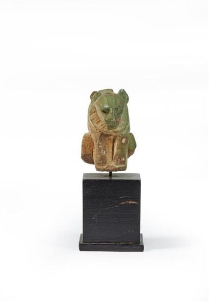 EGYPTE, Basse-Époque
Buste d'amulette représentant...