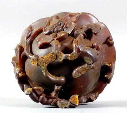 CHINE - XVIIIe siècle
Coupe libatoire en...