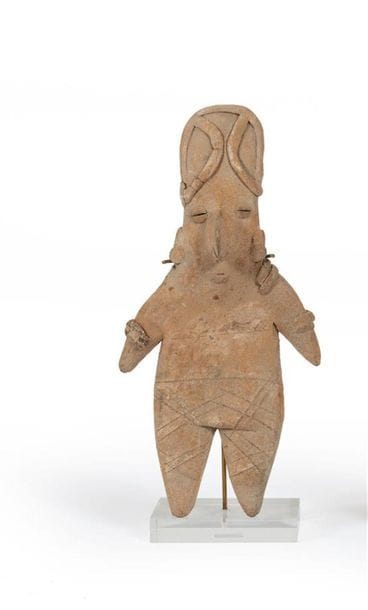 MEXIQUE, Colima - 100 av.-200 après J.C.
Statuette...