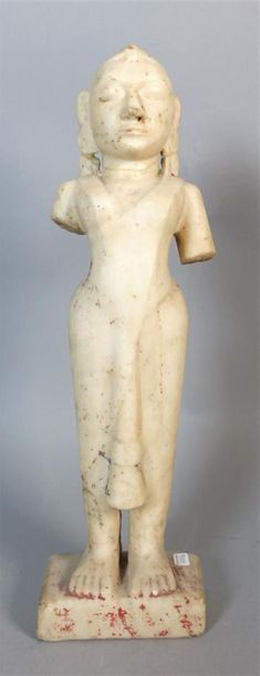 INDE - XVIIIe siècle
Statuette en marbre...