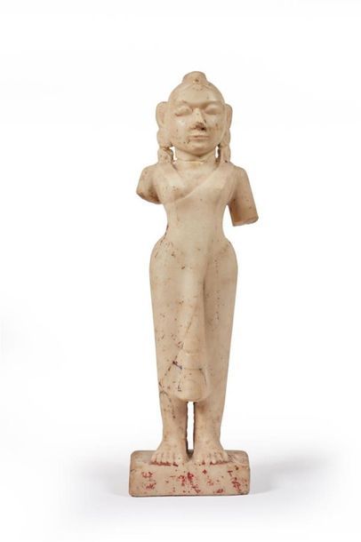 INDE - XVIIIe siècle
Statuette en marbre...