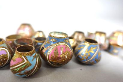 TURQUIE ottomane - XIXe siècle
Embouts de...