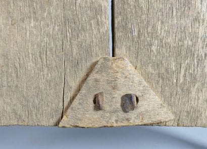 MALI, Bambara
Fragment de porte avec serrure...